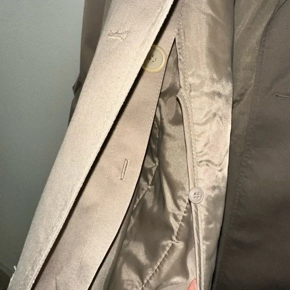 Beige Worthington Trench Coat - Picture 4 of 5